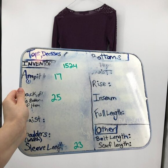 Loft purple long sleeve illusion lace neckline  cutout crochet sleeve t-shirt XS - Picture 12 of 13